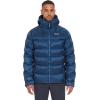Rab Men’s Neutrino Pro Hoody – Lightweight Warm Down Coat for Climbing & Mountaineering(Tempest Blue/Tempest Blue)