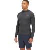 Rab Men’s Sonic Hoody – Lightweight Breathable Baselayer Shirt for Hiking & Trail Running(Graphene)