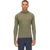 Rab Men’s Sonic Hoody – Lightweight Breathable Baselayer Shirt for Hiking & Trail Running(Light Khaki)