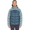 Rab Women’s Neutrino Pro Hoody – Lightweight Warm Down Coat for Climbing & Mountaineering(Orion Blue/Citadel)