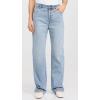 Rolla’s Women’s 90s Relaxed Faded Blue Jeans(Light Vintage Blue)