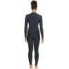 Roxy Womens 3/2mm Swell Series Back Zip Fullsuit Wetsuit(Black)