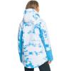 Roxy Women’s Chloe Kim DryFlight Jacket(Azure Blue Clouds)