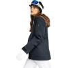 Roxy womens Billie Jacket – 10k Waterproof Snow Jacket, Tailored Fit, Pfas-free, Insulated(Anthracite)
