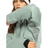 Roxy womens Billie Jacket – 10k Waterproof Snow Jacket, Tailored Fit, Pfas-free, Insulated(Lily Pad)
