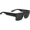 SPY Optic Cyrus, Square Sunglasses, Color and Contrast Enhancing Lenses(Black)