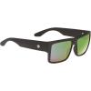 SPY Optic Cyrus, Square Sunglasses, Color and Contrast Enhancing Lenses(Black)