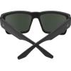 SPY Optic Cyrus, Square Sunglasses, Color and Contrast Enhancing Lenses(Matte Black/Happy Gray/Green)