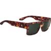 SPY Optic Cyrus, Square Sunglasses, Color and Contrast Enhancing Lenses(Soft Matte Camo Tort/Happy Gray/Green)