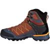 Salewa Men’s Trekking & Hiking Boots High Rise Shoes(Black Out Carrot)