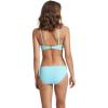 Seafolly Women’s Multi Strap Hipster Full Coverage Bikini Bottom Swimsuit(Eco Collective Aquamarine)