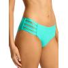 Seafolly Women’s Multi Strap Hipster Full Coverage Bikini Bottom Swimsuit(Eco Collective Aquatic Blue)