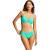 Seafolly Women’s Multi Strap Hipster Full Coverage Bikini Bottom Swimsuit(Eco Collective Aquatic Blue)