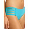 Seafolly Women’s Multi Strap Hipster Full Coverage Bikini Bottom Swimsuit(Eco Collective Atoll Blue)