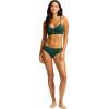 Seafolly Women’s Multi Strap Hipster Full Coverage Bikini Bottom Swimsuit(Eco Collective Evergreen)