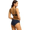 Seafolly Women’s Multi Strap Hipster Full Coverage Bikini Bottom Swimsuit(Eco Collective True Navy)