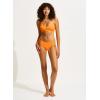 Seafolly Women’s Multi Strap Hipster Full Coverage Bikini Bottom Swimsuit(Eco Collective Turmeric)