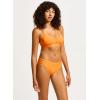 Seafolly Women’s Multi Strap Hipster Full Coverage Bikini Bottom Swimsuit(Eco Collective Turmeric)