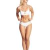 Seafolly Women’s Multi Strap Hipster Full Coverage Bikini Bottom Swimsuit(White)