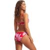 Seafolly Women’s Standard Bralette Bikini Top Swimsuit with Clip Back(Fleur De Bloom Chilli Red)