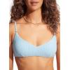 Seafolly Women’s Standard Bralette Bikini Top Swimsuit with Clip Back(Havana Powder Blue)
