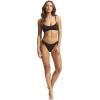 Seafolly Women’s Standard Bralette Bikini Top Swimsuit with Clip Back(Sea Dive Black)