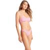 Seafolly Women’s Standard Bralette Bikini Top Swimsuit with Clip Back(Sea Dive Parfait Pink)