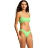 Seafolly Women’s Standard Bralette Bikini Top Swimsuit with Clip Back(Sea Dive Summer Green)