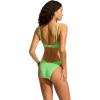 Seafolly Women’s Standard Bralette Bikini Top Swimsuit with Clip Back(Sea Dive Summer Green)