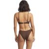 Seafolly Women’s Standard Bralette Bikini Top Swimsuit with Clip Back(Sea Dive Tiramisu)