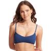 Seafolly Women’s Standard Bralette Bikini Top Swimsuit with Clip Back(Sea Dive Ultramarine)