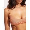 Seafolly Women’s Standard Bralette Bikini Top Swimsuit with Clip Back(Second Wave Copper Tan)