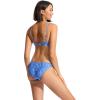 Seafolly Women’s Standard Bralette Bikini Top Swimsuit with Clip Back(Seychelles Azure)