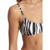 Seafolly Women’s Standard Bralette Bikini Top Swimsuit with Clip Back(Zahara Black)