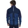 Swix Men’s Dynamic Hybrid Breathable Windproof Active Outdoor Cross Country Skiing Winter Sports Insulated Jacket(Lake Blue/Dark Navy)