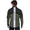 Swix Men’s Dynamic Hybrid Breathable Windproof Active Outdoor Cross Country Skiing Winter Sports Insulated Jacket(Olive/Dark Olive)