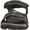 Teva Women’s Tirra Sandal(Black Black Grey)
