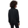 TravisMathew Women’s Skyloft Soft 1/2 Zip(Black)