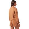 TravisMathew Women’s Skyloft Soft 1/2 Zip(Chestnut)