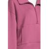 TravisMathew Women’s Skyloft Soft 1/2 Zip(Damson)