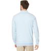 TravisMathew mens Cloud Quarter Zip 2.0(Heather Kentucky Blue)