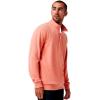 TravisMathew mens Cloud Quarter Zip 2.0(Terra Cotta)