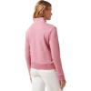 TravisMathew womens Cloud 1/2 Zip(Heather Foxglove)