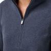 TravisMathew womens Cloud 1/2 Zip(Heather Navy Blazer)