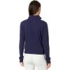 TravisMathew womens Cloud 1/2 Zip(Navy)