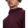 Under Armour Men’s Armourfleece Full Zip Hoodie((600) Dark Maroon / / Black)
