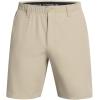 Under Armour Mens Drive 8 Inch Shorts((289) Khaki Base / / Halo Gray)
