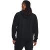 Under Armour Men’s Rival Fleece Sportstyle Logo Hoodie((001) Black / / White)