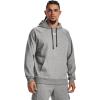 Under Armour Men’s Rival Fleece Sportstyle Logo Hoodie((025) Castlerock Light Heather / / White)