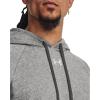 Under Armour Men’s Rival Fleece Sportstyle Logo Hoodie((025) Castlerock Light Heather / / White)
